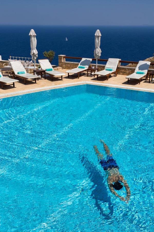 Hotel Odysseus Folegandros Town ภายนอก รูปภาพ